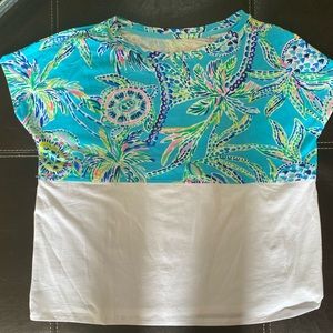 Lilly Pulitzer Finn cropped top